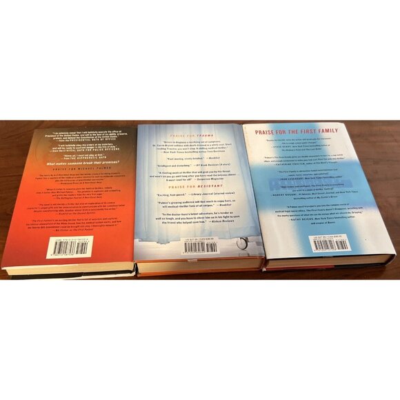 Michael Palmer Lot Of 3 Hardcover Book; Oath of Office, Mercy & The First Family - Picture 3 of 5